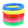 thumbnail image 1 of 24 Pcs Interesting Toss Rings Colorful Ring Toys Creative Plastic Rings, 1 of 9