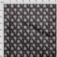 thumbnail image 3 of oneOone Polyester Lycra Fabric Zig Zag|Leaves & Floral Artistic Fabric Prints by Yard 56 Inch Wide, 3 of 4