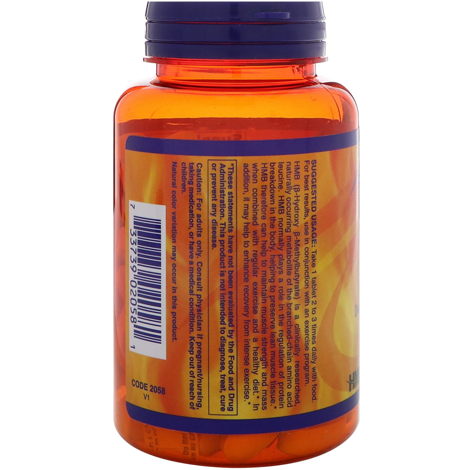 NOW, Sports HMB, 1,000 mg, Double Strength, 90 Tablets - Walmart.com