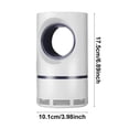 thumbnail image 3 of Fruit Fly Traps for Indoors Fan Powered Bug Catcher for Mosquitoes,Gnats,Moths and Fruit Flies,Silent and Effective,Indoor Mosquito Trap,6.5In, 3 of 9