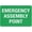 Warning Sign 1, variant on Emergency And Service Vehicles Only Outdoor Safe Sign - 8"x12", UV Protected, Weatherproof - Hospital, Fire Station, Emergency Zone, Street Alert