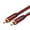 brown-1.5m, variant on Amplifier Turntable Cable, Gold Plated Phono Connectors, OFC Wiring, Braided Build for Media Console Routing