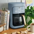 thumbnail image 3 of Beautiful 14-Cup Programmable Drip Coffee Maker with Touch-Activated Display, Cornflower Blue by Drew Barrymore, 3 of 11