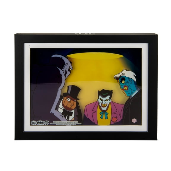 Naftos Batman The Animated Series Pop Art Animation Cel Artist Edition Villains