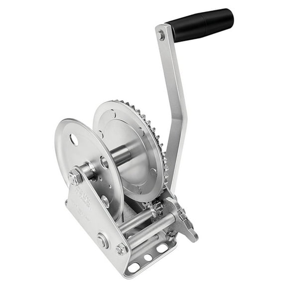 Fulton 142200 Single-Speed Trailer Winch - 1500 lbs. Capacity