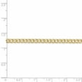 thumbnail image 4 of 14k Yellow Gold 3.35m SemiSolid Curb Link Chain, 4 of 4