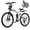 White blue, variant on FLYRUN 26" Electric Bike for Adults,Folding Ebike with Peak 750W Motor,48V 374.4Wh Removable Battery,LCD Display,7-Speed Gears,up to 20 mph,UL2849