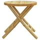 thumbnail image 5 of Mesa de patio plegable VidaXL redonda de bambú Ø45 cm para exteriores, 5 of 9