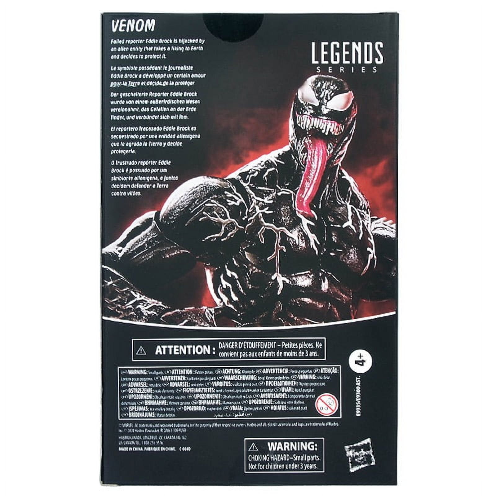 TIM Venom Action Figure Model Full Body Movable and Replaceable Heads, Weapons and Hands Exquisite Gift Box Set