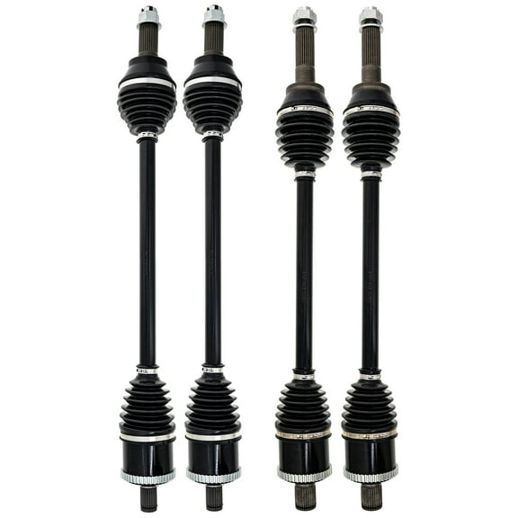 Niche Front Rear CV Axle Kit for Polaris Ranger XP 1000 EPS 1334162 1334161 MK1012278