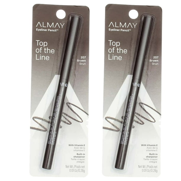 Almay Eyeliner Pencil. Smooth, Hypoallergenic, Water Resistant and Enriched with Vitamin E