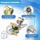 thumbnail image 3 of 2 Pack Griddle Burner Control Valve Compatible for Blackstone, 3 of 5