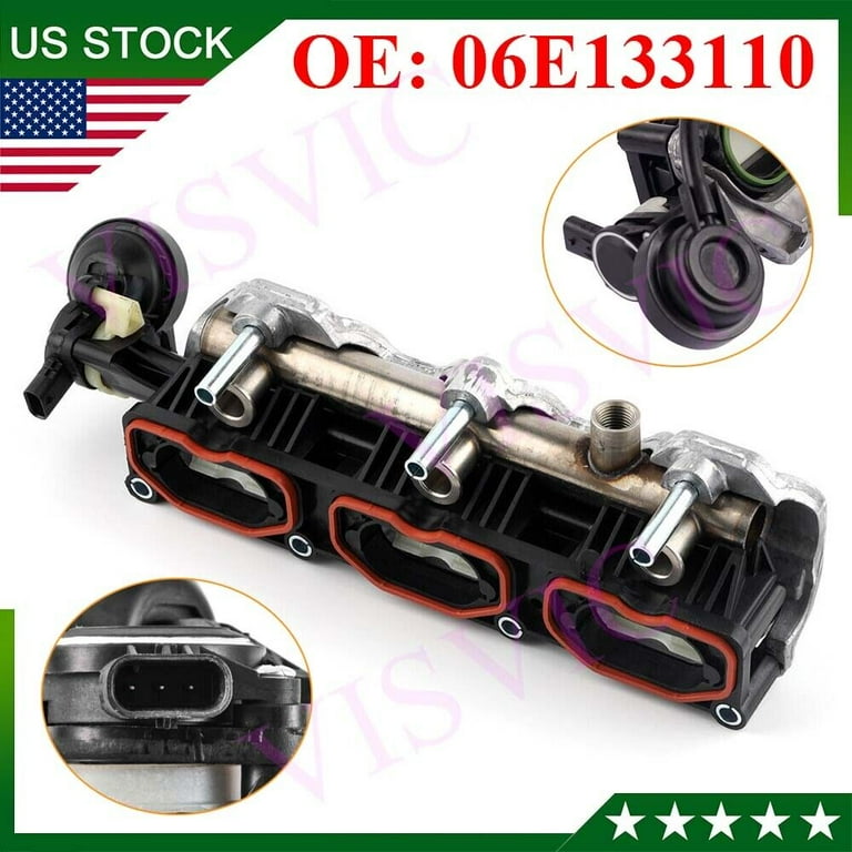 Right Intake Manifold for Audi S4 S5 A6 A7 Q5 Q7 Quattro VW