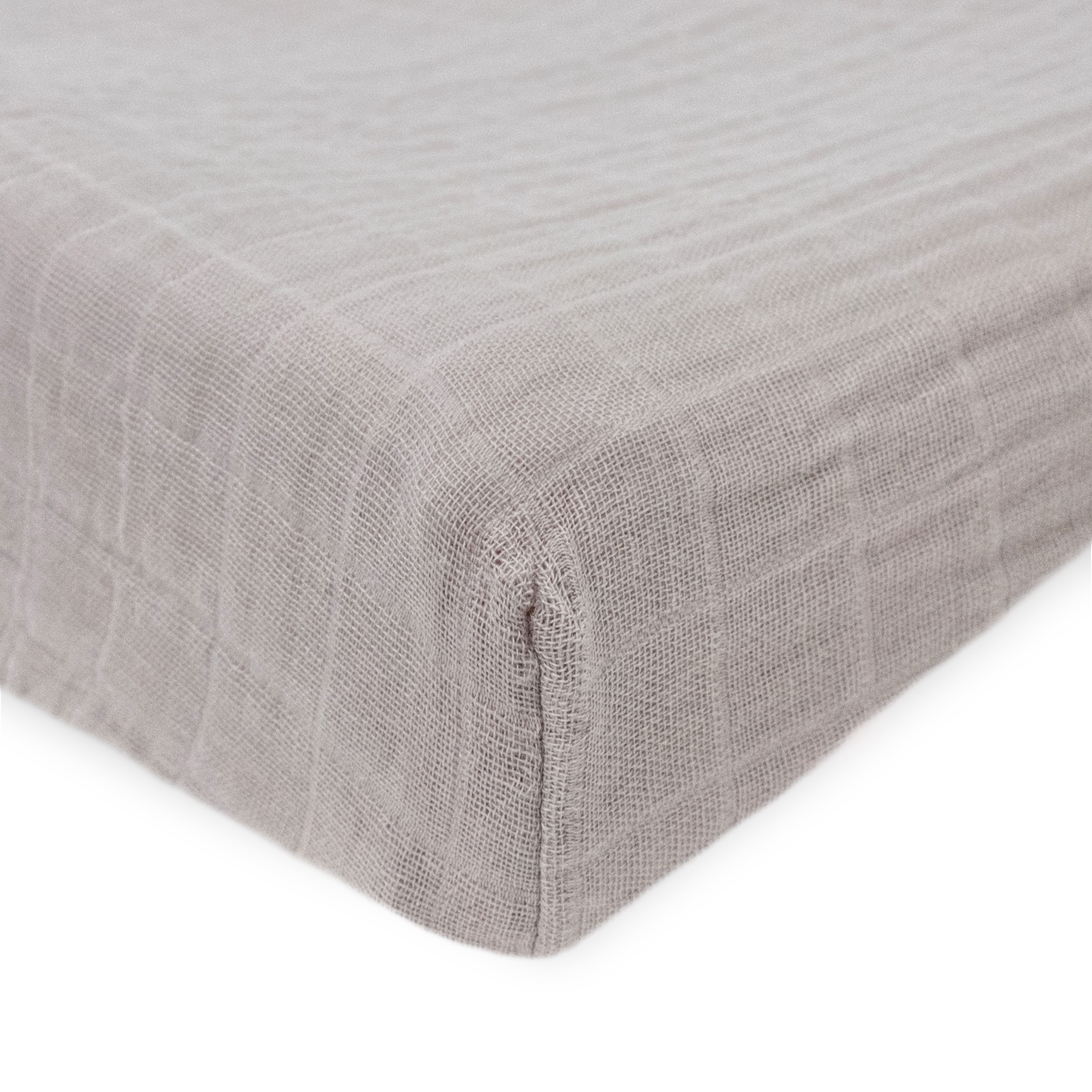 Little Unicorn Cotton Muslin Changing Pad Cover, Wipeable - Porpoise