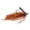 Brown, variant on Almencla Fishing Jig Lure Artificial Swim Jig Swimbait Jighead for Pike Halibut Trout Green
