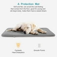 thumbnail image 3 of PROCIPE Dog Bed Washable Crate Mat Soft Fleece Pet Bed 42"x 28" Grey, 3 of 8