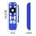 thumbnail image 6 of Huanledash Protective Cover Waterproof Shock proof Top Opening Remote Control Solid Color Silicone Case for Onn for Android TV 4K UHD, 6 of 8