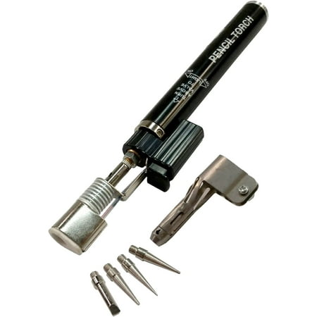 

Refillable 6pc Butane Pencil Torch Soldering Iron Torch Jewelry Repair Pinpoint