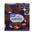 thumbnail image 1 of Mini paletas heladas Great Value sabor vainilla cubiertas de chocolate y almendras 4 pzas de 56 g c/u, 1 of 4