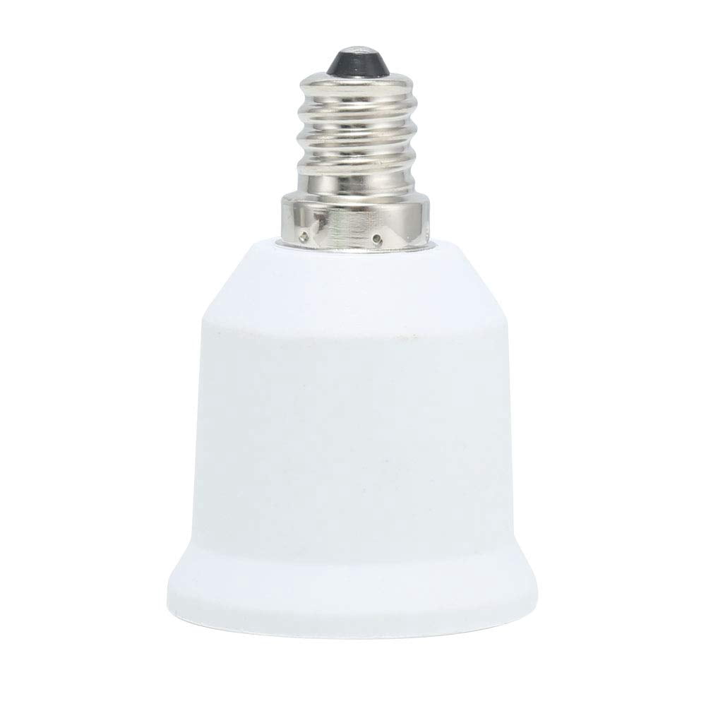 10 Pack E12 To E27 Candelabra Socket LED Light Bulb Adapter Converter – Unbranded
