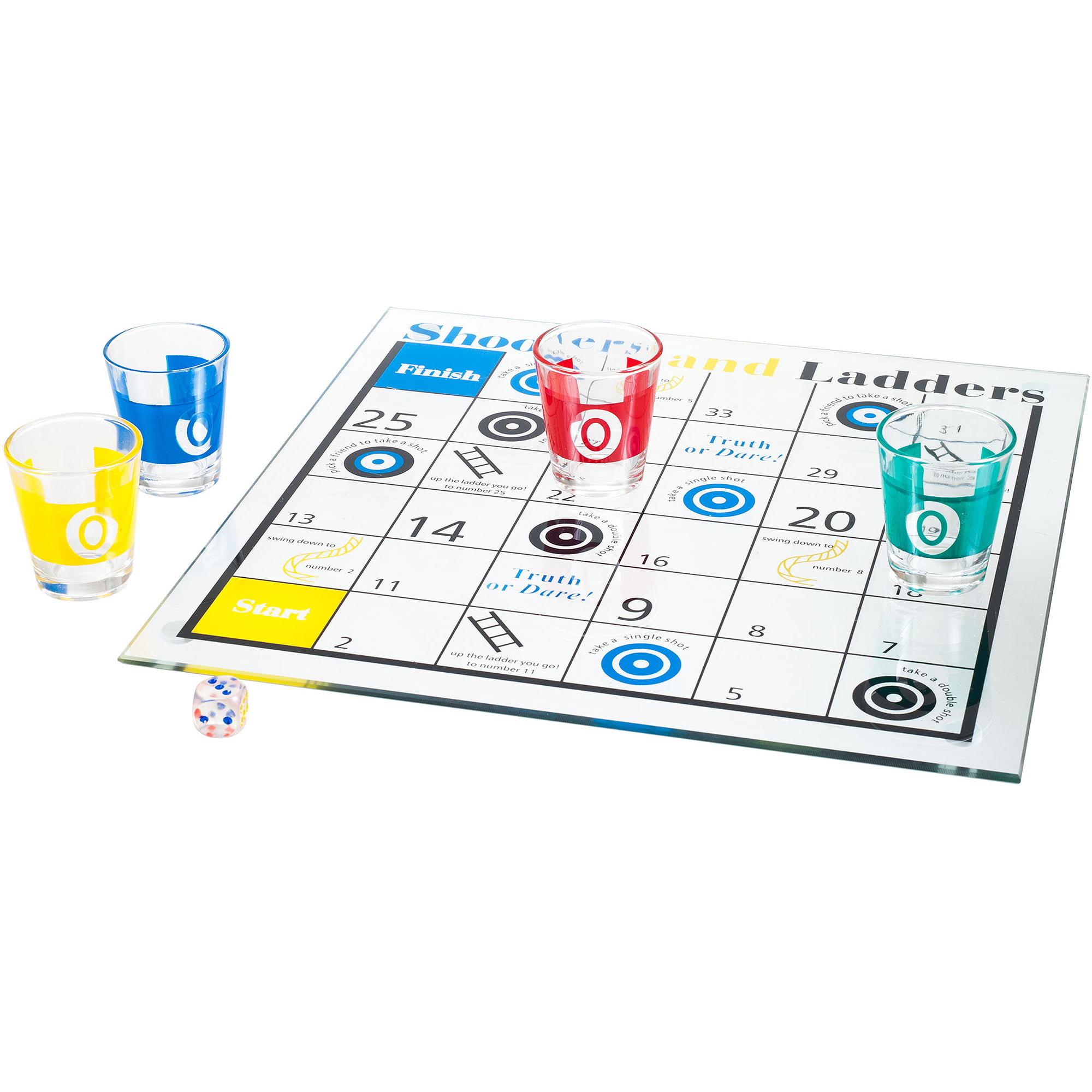 Shooters and Ladders Drinking Game Set
