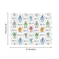 thumbnail image 4 of Colorful robot Tapestry for Bedroom - Tapestry Wall Hanging Wall Tapestry for Dorm Wall Decor Home Decoration , Aesthetic Funny Tapestry 29 x 37in, 4 of 5
