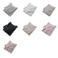 thumbnail image 2 of Minnieouse Ropa interior térmica para mujer, ropa interior de manga larga con cuello redondo, y cómoda para otoño, ropa interior fina Pijama Blanco, 2 of 6