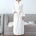 thumbnail image 6 of beishanbush Clothing 2025 Women Robes Under $10 Women'S Double Pocket Flannel Bathrobe Soft and Warm Double Faced Velvet Bathrobe Pajamas and Home Wear Bathrobe Robe, 6 of 6