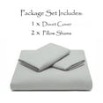 thumbnail image 3 of Chanasya Duvet Cover King Set Ultra Soft Solid 3-Piece Bedding - Luxurious Silky Soft Brushed Microfiber Comforter Cover Combo- Zipper Closure (1 Duvet Cover & 2 Pillow Sham) Earthy Taupe - King, 3 of 5