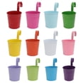 thumbnail image 1 of 12pcs Macetas de hierro macetas decorativas colgantes macetas jardinería, 1 of 6