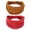 2 Color (Brown+Red), variant on Wide Headbands for Women Non Slip Soft Elastic Hair Bands Yoga Running Sports Workout Gym Head Wraps, Knotted Cotton Cloth African Turbans Bandana (with 6 Pcs Hair Ties)