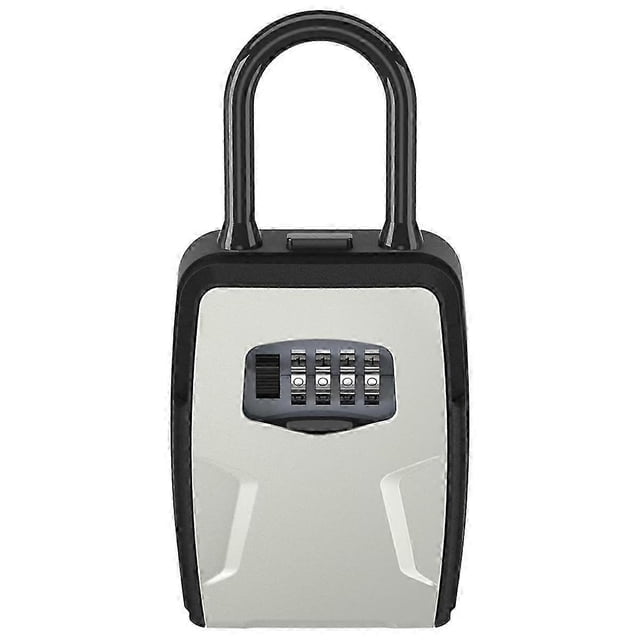 Key Safe Box Wall Mounted Key Lock Safe Box 4 Digit Combination Key Box Code Key Security Box Key Safe Storage Box