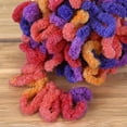 thumbnail image 3 of JubileeYarn Fun Finger Loops Yarn - 100g/Skein Jumbo Polyester - Euphorie - 4 Skeins, 3 of 6