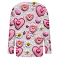 thumbnail image 4 of DDAPJ pyju Christmas Sweater Women Plus Size Cute Xmas Printed Cardigans Sweater Open Front Button Down Knit Jacket Multicolor XXL, 4 of 6
