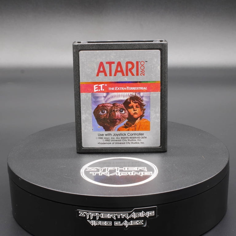 Restored E.T. - The Extra-Terrestrial ATARI 2600 - Walmart.com