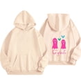 thumbnail image 5 of KAUOD Kids Cute Ghost Pumpkin Hoodies Cotton Fleece Halloween Pullover Hoodie Sweatshirts Boys Girls Thick Warm Tops Clothes, 5 of 6