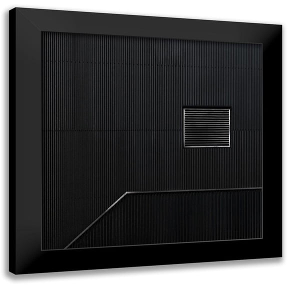 Claes, Gilbert 20x20 Black Modern Framed Museum Art Print Titled - The hatch