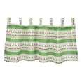 thumbnail image 1 of Cenefa de Navidad suave corta Gloria para puerta 130x40cm Cortina corta estampada, 1 of 9