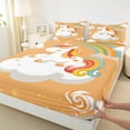 thumbnail image 3 of Feelyou Cartoon Magic Unicorn Bed Sheets, Fairy Tale Animal Lover King Sheets, Teens Kids Girls Boys Sheet Set, Super Cozy Room Decor, 4-Piece, 3 of 7