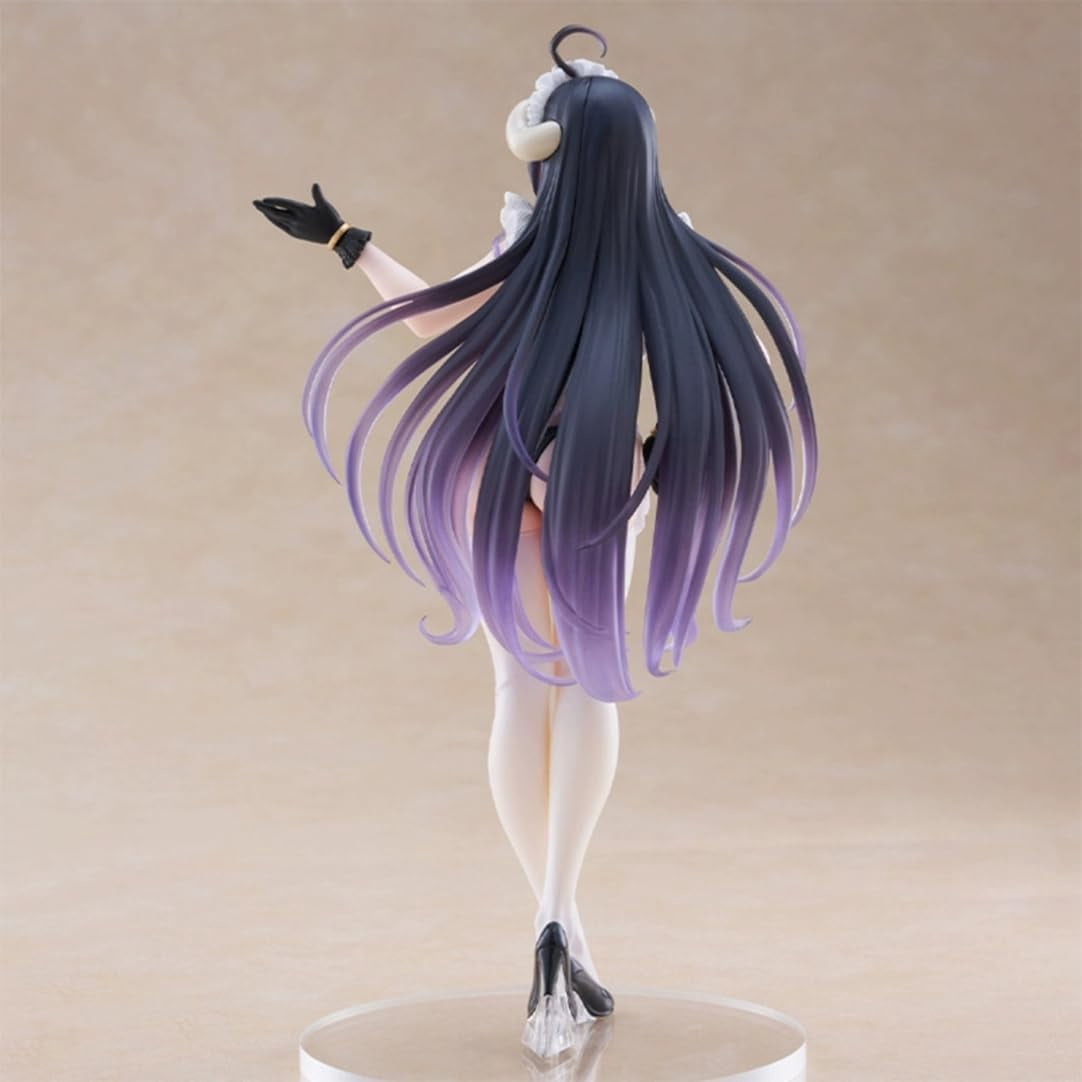New Overlord Albedo (Maid Ver) Character Anime Model Statue Action Figures Desktop Ornament Popular Decorations Fan Souvenirs Creative Gift Collectable