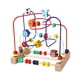 thumbnail image 3 of Juguete de laberinto de cuentas de madera, círculo educativo de madera, juego de actividades, regalo de Año Nuevo, 225x225x15cm B, 3 of 9