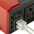 thumbnail image 3 of EverStart 400 Watts Portable Slim Inverter with Digital Display and Multiple USB and AC Ports, 3 of 13
