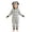 White, variant on YunPes Boys & Girls Flannel Animal Onesie Cozy Warm Ears Hood Jumpsuit Halloween Carnival Party Cute Festival Clothes 18M-10Y