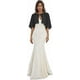 thumbnail image 3 of BRILLAR Elegantes chales tipo capa de gasa para mujer, perfectos para vestidos de noche y bodas, 3 of 5