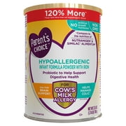 Parent's Choice Hypoallergenic Infant Formula Powder, 27.8 oz Canister