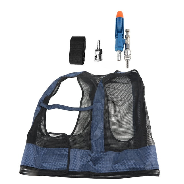 Freely Adjustable Tube Air Compressed Cooling Vest, Comfortable Air Conditioner Waistcoat, For High Temperature