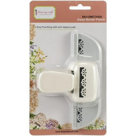 UPC: 0818911027326 | Dress My Craft Punch-Daisy Border
