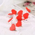 thumbnail image 3 of Clavijas de madera con forma de corazón, clavijas de madera con forma de corazón, alfileres, clips para fotos, decoración de boda, fiesta de Navidad, imagen de clavijas de madera, 3 of 6