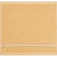 thumbnail image 2 of Dewall Maisons Solid Print Cotton Washcloths, Gold Beige, 24 Count, 2 of 9