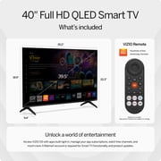 VIZIO 40 in Class Quantum Full HD 1080p QLED Smart TV, VFQ40M-10